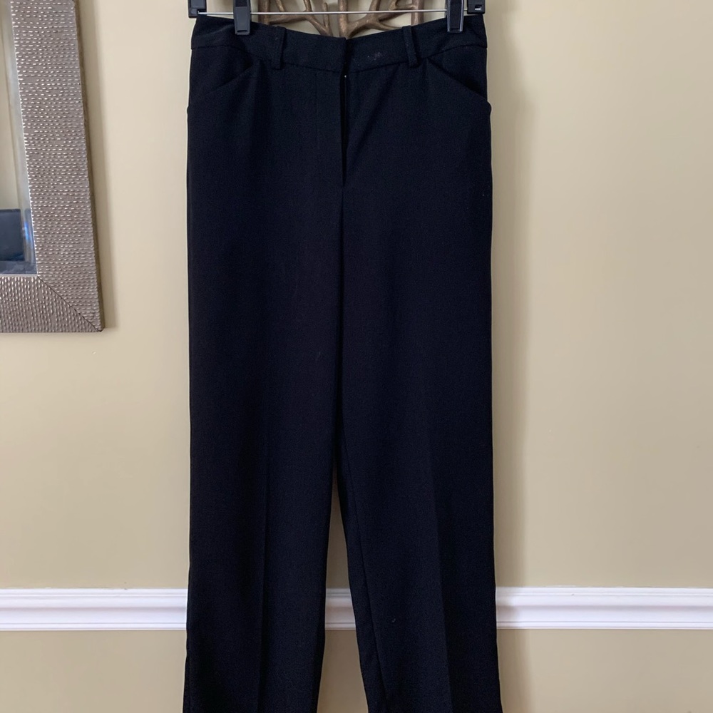 Larry Levine Black Dress Pant